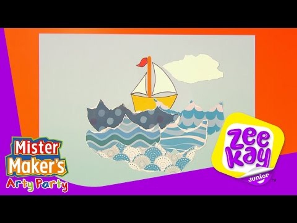 Spectacular Paper Boat | Mister Maker's Arty Pa...
