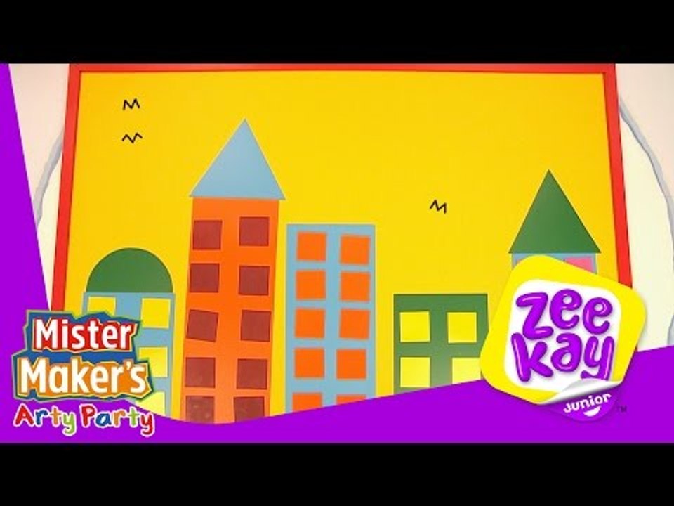 Giant Colourful City | Mister Maker's Arty Party | ZeeKay Junior