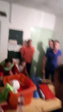 JOIE APRES LA VICTOIRE EN COUPE CONTRE St MARTIN