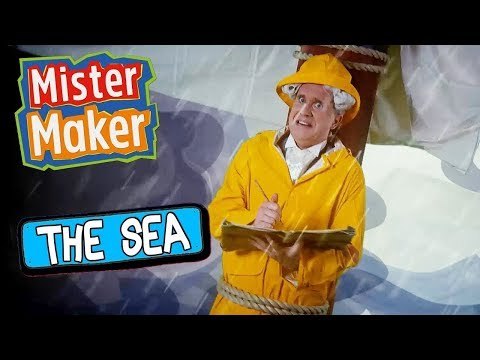 The Sea! | Mister Maker's Arty Party | ZeeKay Junior