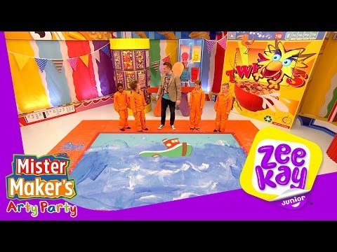 Splish, Splash, Splosh | Mister Maker's Arty Party | ZeeKay Junior