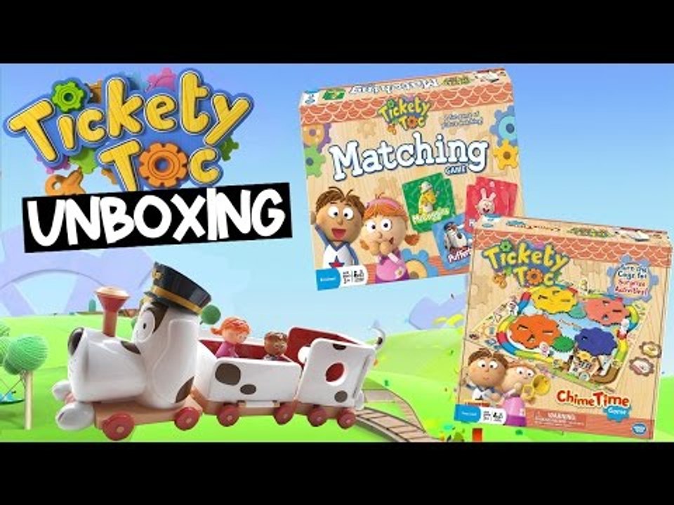 Tickety Toc Chime Time, Tommy, Tallulah, Pufferty Train UNBOXING VIDEO ...