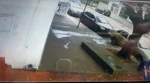 Câmera flagra atropelamento na Rua Jacarezinho