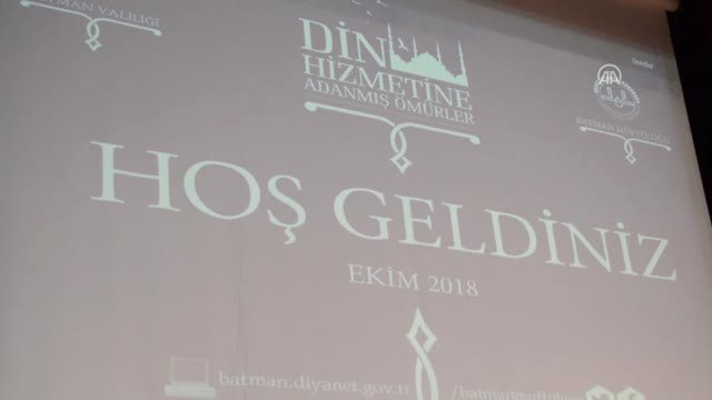 Batman'da Camiler ve Din Görevlileri Haftası Kutlanıyor