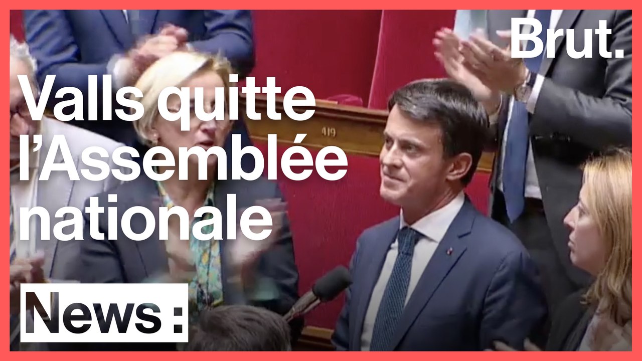Les derniers mots de Manuel Valls à l'Assemblée nationale
