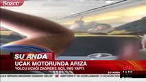 Türk yolcu uçağı Zagreb’e acil iniş yaptı
