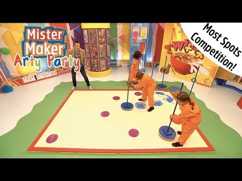 Spotty Arty Challenge | Arty Party | Mister Maker
