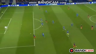 Gol Aguero (1-1)Hoffenheim  vs	Manchester City