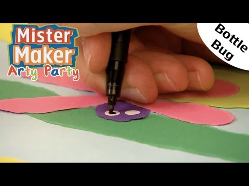 Make A Bottle Bug | Arty Party | Mister Maker