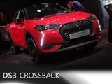 DS3 Crossback en direct du Mondial de Paris 2018
