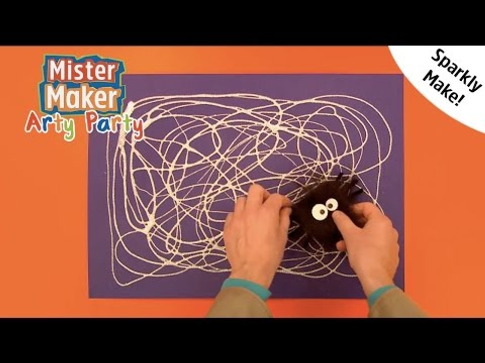 Sparkly Make! | Arty Party | Mister Maker