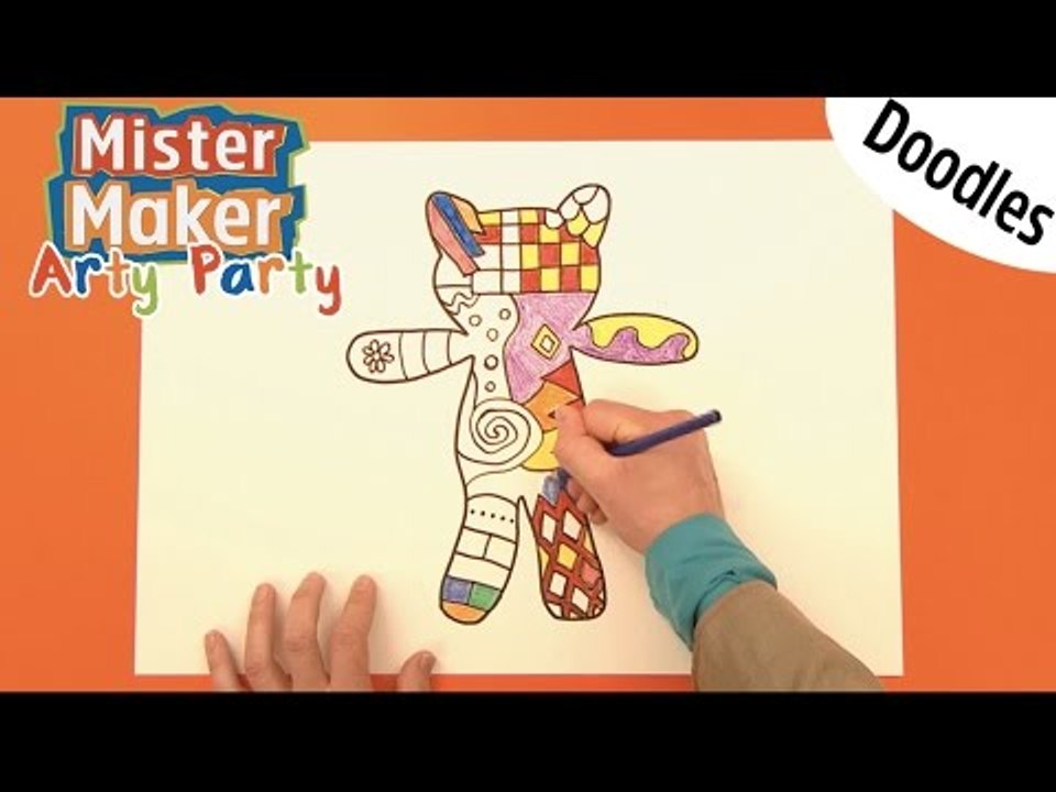 Doodling Doodles! | Arty Party | Mister Maker