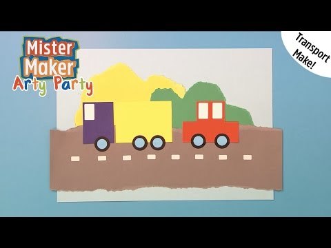 Make a Road Picture! | Arty Party | Mister Maker