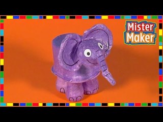 Little Pink Elephant! | Mister Maker