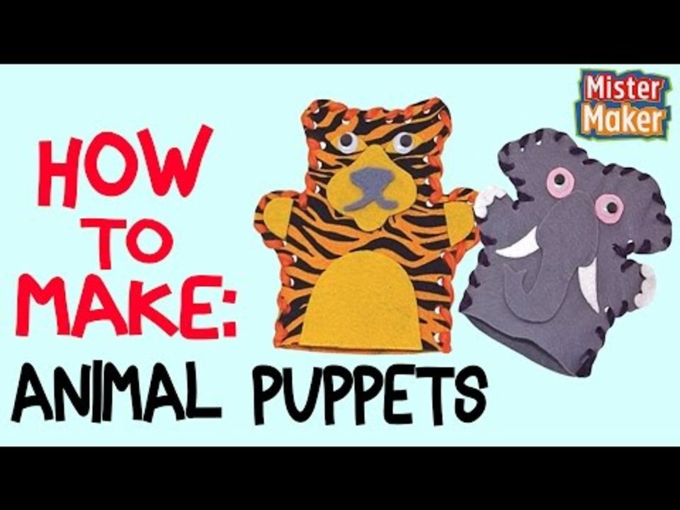 HOW TO MAKE: Hand Puppets with Mister Maker!