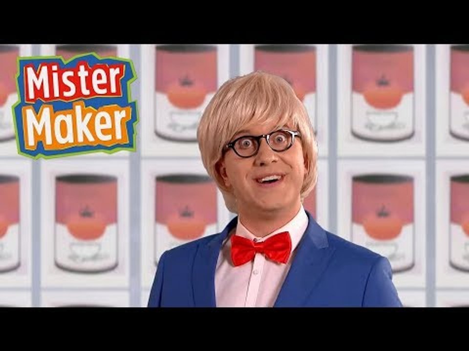 Mister Maker Discovers Andy Warhol