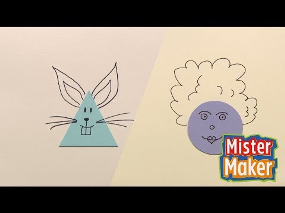 Mister Maker's Face Shaped Doodle