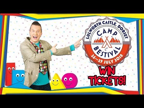 [NOW ENDED] WIN Camp Bestival 2018 Tickets! with Mister Maker & the Shapes