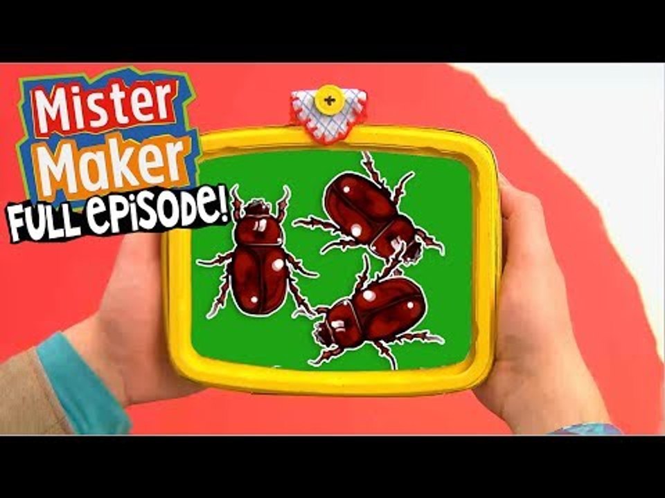 Insects! | FULL EPISODE | Mister Maker's Arty Party
