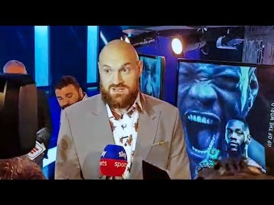Tyson Fury: Hard to get SPARRING for 'SPAGHETTI ARMS' DEONTAY WILDER (he sings too)