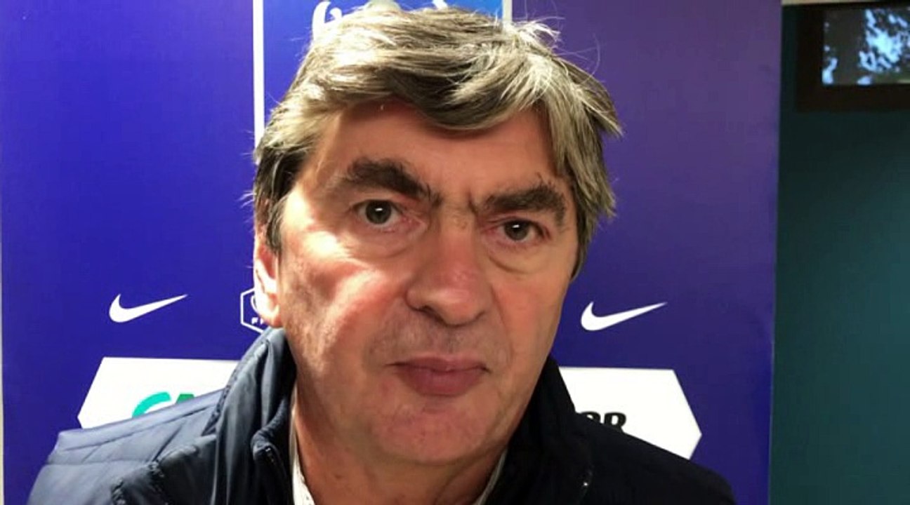 Coupe de France – Gérard IEQUIERDO (Chassieu-Décines FC) réagit après le tirage du 5ème tour