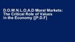 D.O.W.N.L.O.A.D Moral Markets: The Critical Role of Values in the Economy [[P.D.F] E-BO0K E-P.U.B
