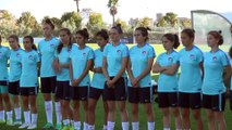 19 Yaş Altı Kadın Milli Futbol Takımı eleme grubu maçlarına hazır - ANTALYA