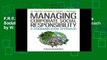 F.R.E.E [D.O.W.N.L.O.A.D] Managing Corporate Social Responsibility: A Communication Approach by W.