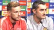 Ernesto Valverde & Ivan Rakitic Pre-Match Press Conference - Tottenham v Barcelona -Champions League