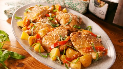Slow-Cooker Tuscan Chicken Is A Weeknight Hero