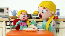 Tv cartoons movies 2019 BABY HULK & THE MAGIC ICE CREAM ❤ Spiderman, Hulk & Frozen Elsa Play Doh Cartoons For Kids