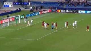 Dzeko E. Hat Trick Goal HD - AS Roma	5-0	Plzen 02.10.2018