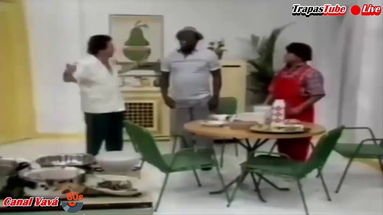 Os Trapalhões - O primeiro que falar vai lavar a louça.