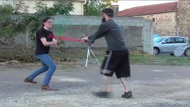 mysty forge 5 essai sabre laser