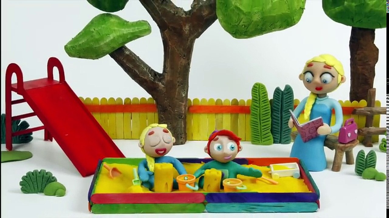 Tv cartoons movies 2019 FROZEN ELSA BECOMES MUSCLE MAN ❤ Elsa, Spiderman & Hulk Play Doh Cartoons For Kids