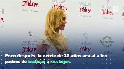 Lindsay Lohan es golpeada en la cara después de intentar "salvar" a niños refugiados