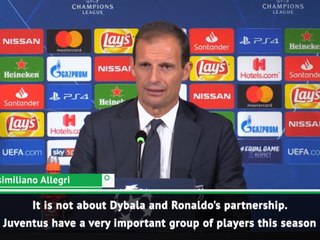 Dybala and Ronaldo both important - Allegri