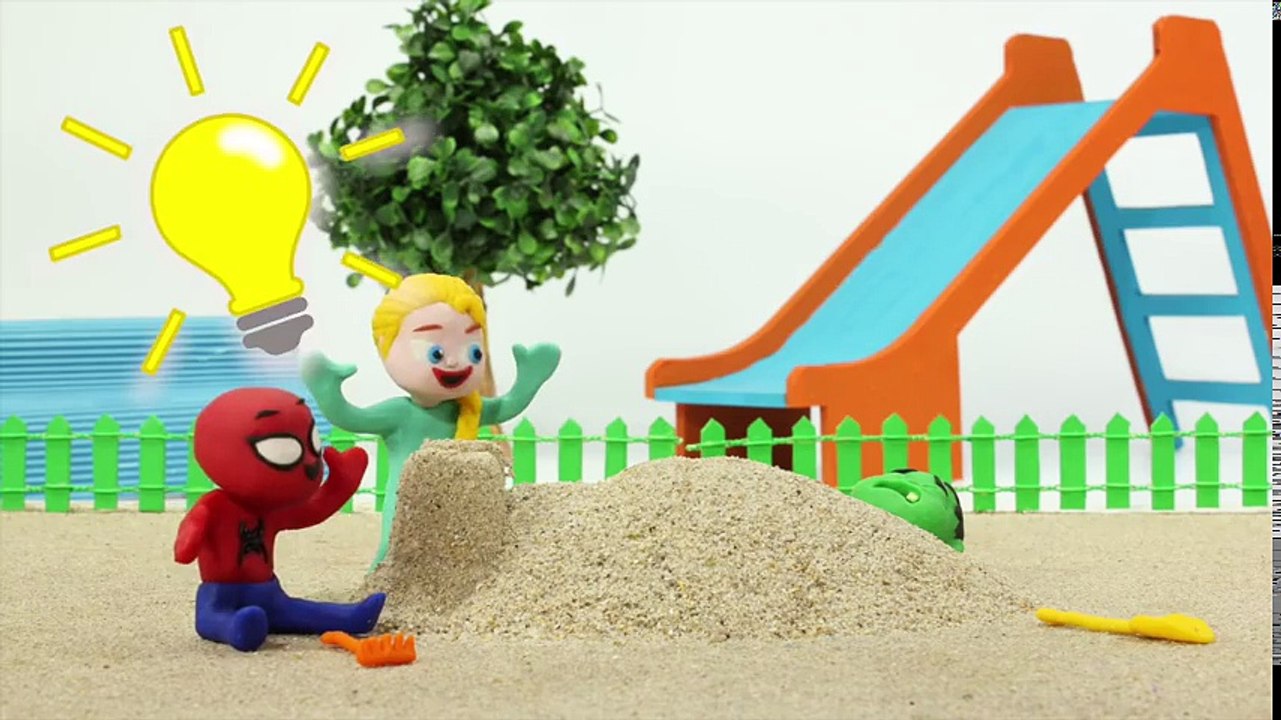 Tv cartoons movies 2019 SUPERHERO BABIES ARE READY FOR DINNER ❤ Hulk & Frozen Elsa Play Doh Cartoons For Kids