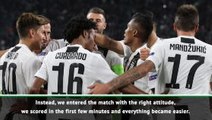 Allegri delighted with dominant Juve performance