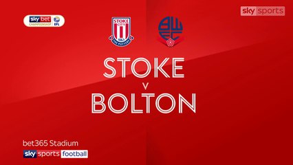 Stoke vs Bolton - Highlights & Goals - EFL Championship