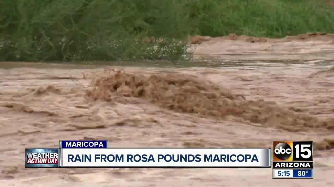 Maricopa hit hard by Rosa's rainfall