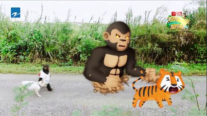 米亚冬冬联手斗大白鹅试图抢回丢失的包包失败了《神奇伙伴在哪里》EP3 20181001 精彩花絮[浙江卫视官方HD]