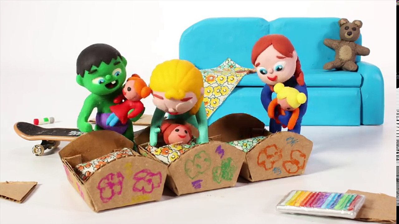 Tv cartoons movies 2019 SUPERHERO BABIES MAKE A SAND CASTLE ❤ Spiderman, Hulk & Frozen Elsa Play Doh Cartoons For Kids