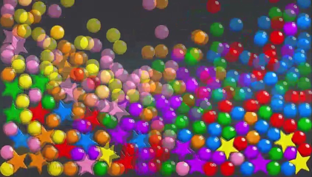 Learn Colors for Children Toddlers Kids Babies with 3D Color Balls Surprise Eggs