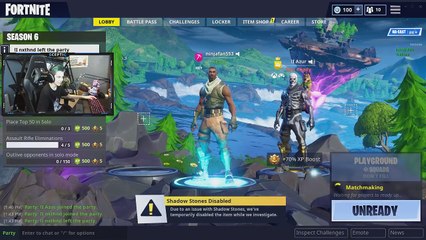 I'm Ninjas Cousin And He Coached Me On Fortnite Battle Royale