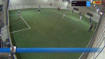 But de Hadjris (3-4) - La poste Vs Jabox - 02/10/18 20:00 - LIGUE 5 - Poitiers Game Parc