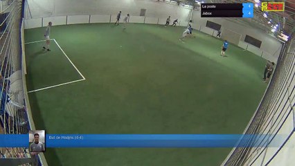 But de Hadjris (4-4) - La poste Vs Jabox - 02/10/18 20:00 - LIGUE 5 - Poitiers Game Parc