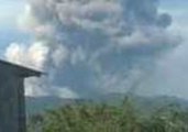 Soputan Volcano Erupts on Sulawesi Island, Indonesia