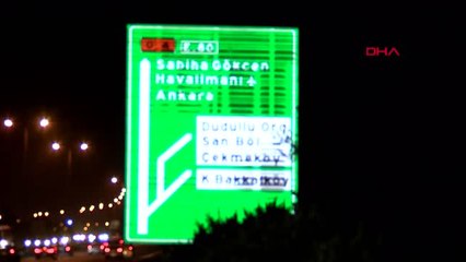 İstanbul Servis Aracı Takla Attı, Sürücüsü Kaçtı