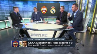 Real Madrid loses 1-0 to CSKA Moscow in Champions League- Time to panic- - ESPN FC